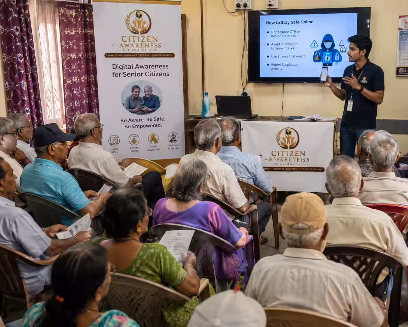 📱🛡️ Digital Awareness for 15,000 Senior Citizens